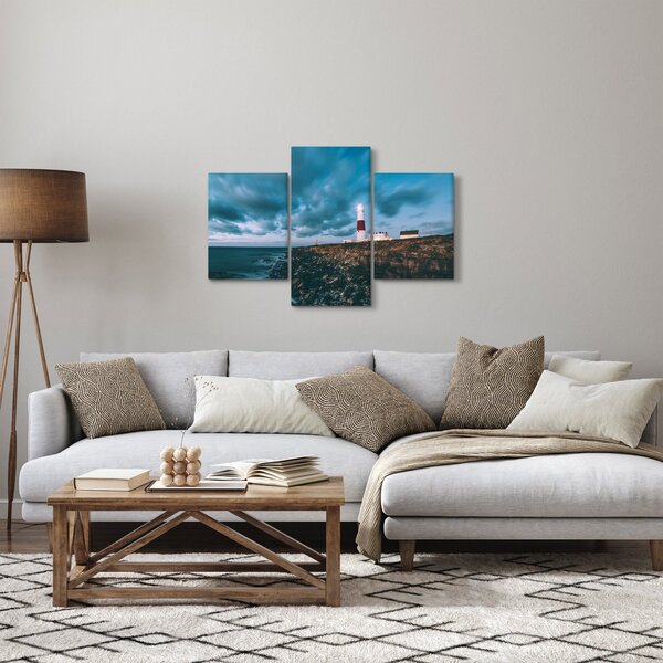 Világítótorony képe (90x60 cm)
