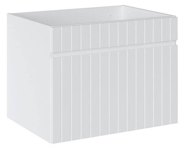 Fürdőszoba szekrény mosdóval és munkalappal ICONIC White DU60/1 | 60 cm