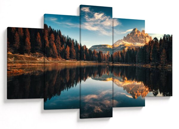 Kép - alpesi, olaszország, dolomitok, Antorno (150x105 cm)