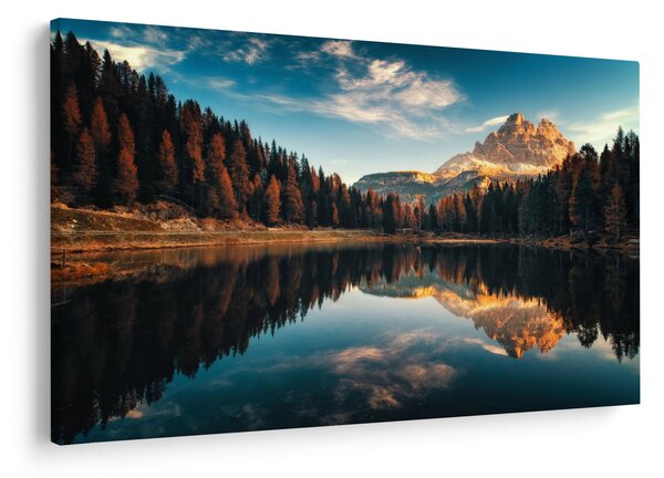 Kép - alpesi, olaszország, dolomitok, Antorno (90x60 cm)