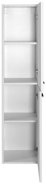 Aqualine Aqualine, ZOJA / KERAMIA FRESH szekrény magas 30x140x25cm, fehér, 51155