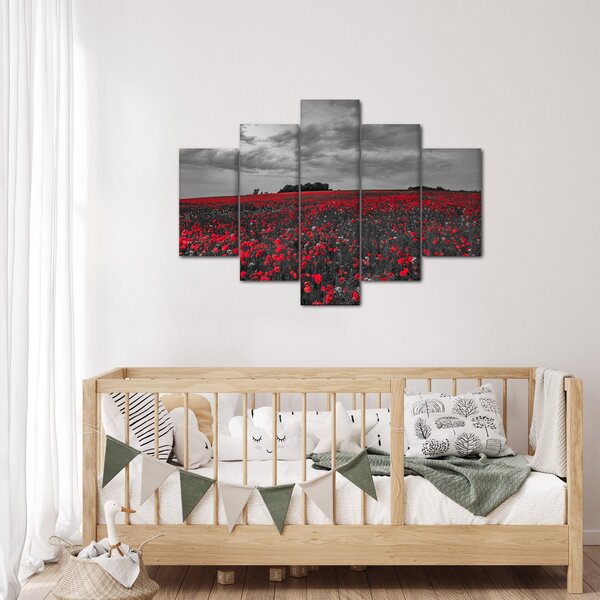Pipacsos kép (150x105 cm)