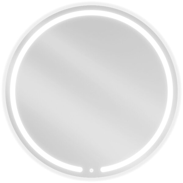 Mexen Rose világító fürdőszobai tükör, kerek, 90 cm, LED 6000K, páramentes - 9810-090-090-611-00