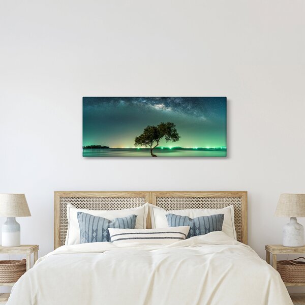 Az éjszakai égbolt képe (120x50 cm)