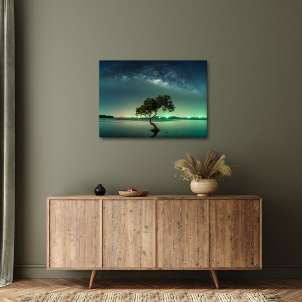 Az éjszakai égbolt képe (70x50 cm)
