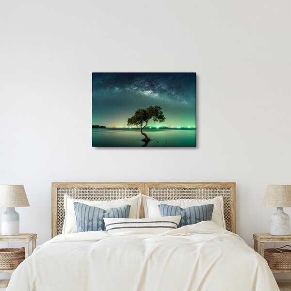 Az éjszakai égbolt képe (70x50 cm)