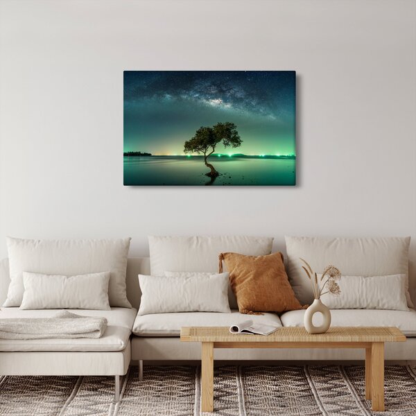 Az éjszakai égbolt képe (90x60 cm)