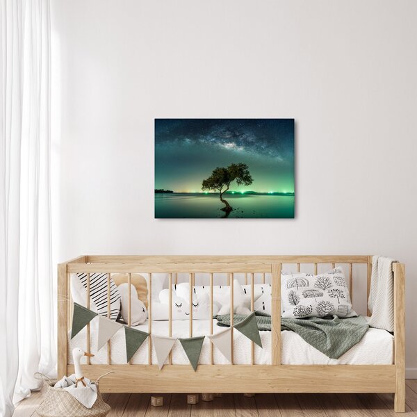 Az éjszakai égbolt képe (70x50 cm)