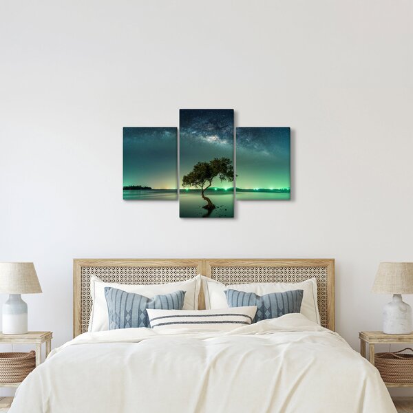 Az éjszakai égbolt képe (90x60 cm)