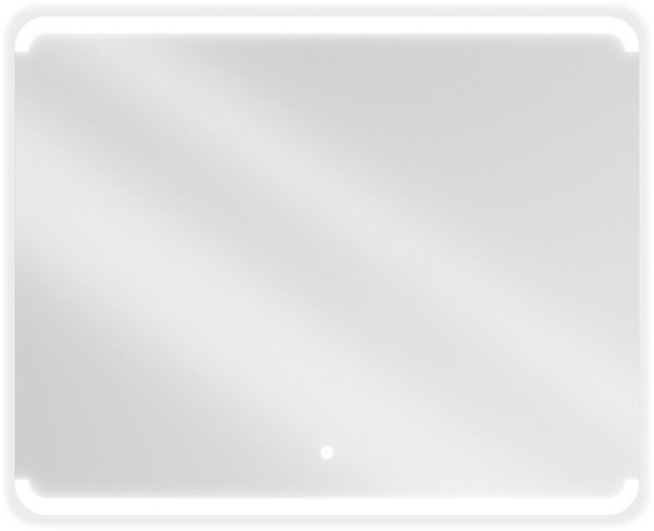 Mexen Nida 100 x 80 cm-es, LED 6000K, páramentesített fürdőszobai tükör - 9806-100-080-611-00