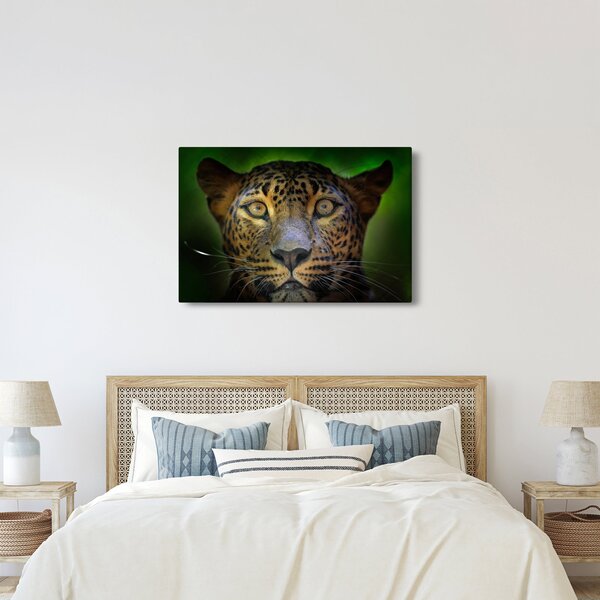 Kép - Leopárd portré, Sri Lanka (90x60 cm)