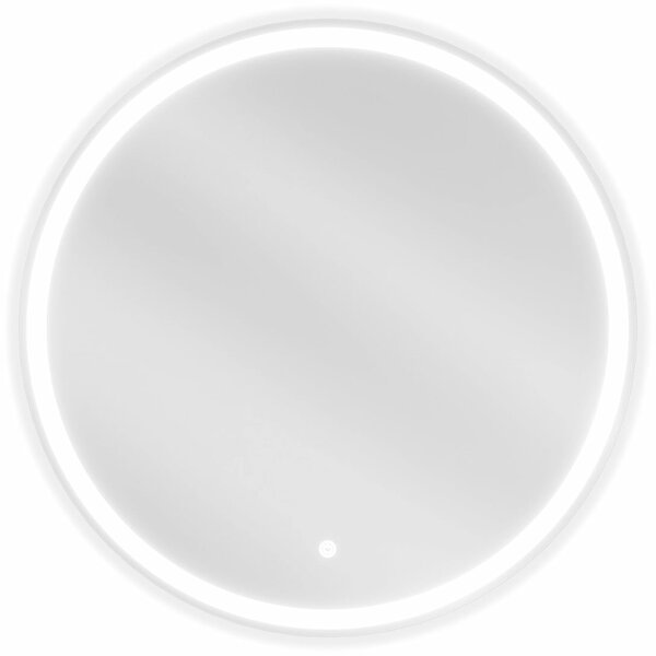 Mexen Gobi megvilágított fürdőszobai tükör, kerek 70 cm, LED 6000K, páramentes - 9801-070-070-611-00