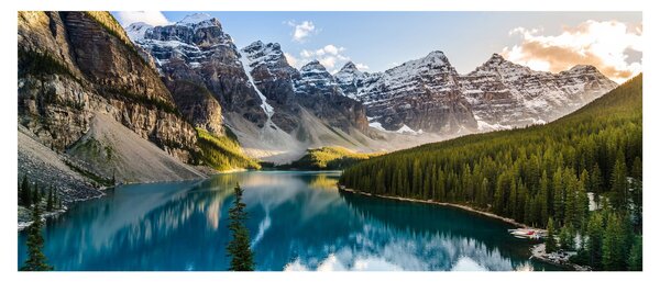 Kép - Kanada, Banff Nemzeti Park, Moraine Lake (120x50 cm)