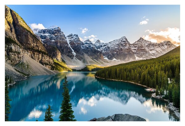 Kép - Kanada, Banff Nemzeti Park, Moraine Lake (90x60 cm)