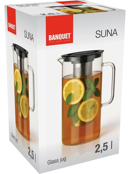 Banquet Suna üveg kancsó 2,5 l