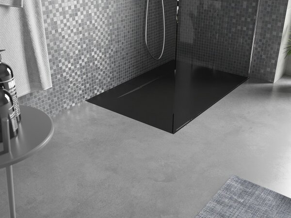 Mexen, Mexen Egon brodzik téglalap alakú SMC 120 x 80 cm, czarny - 4R708012