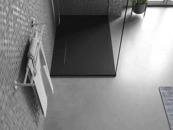 Mexen, Mexen Egon brodzik téglalap alakú SMC 120 x 80 cm, czarny - 4R708012