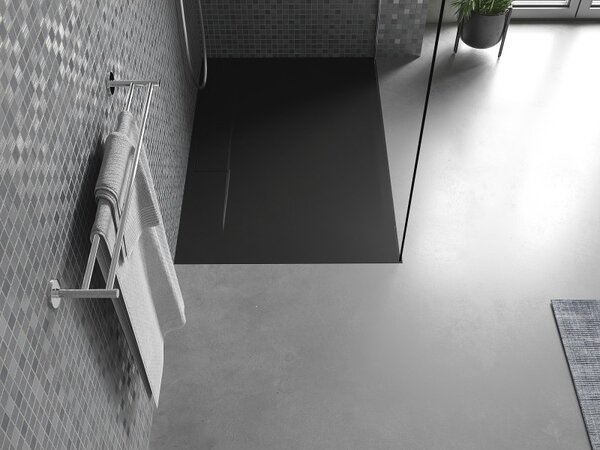 Mexen, Mexen Egon brodzik téglalap alakú SMC 120 x 80 cm, czarny - 4R708012