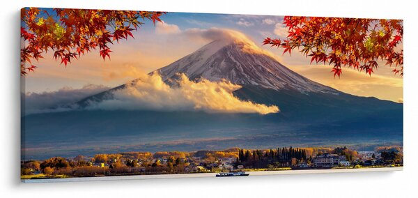 Kép - japán, Fuji hegy (120x50 cm)