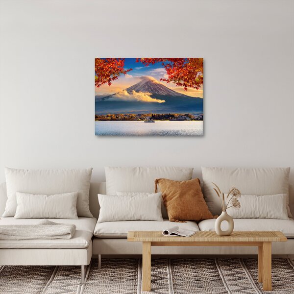 Kép - japán, Fuji hegy (70x50 cm)