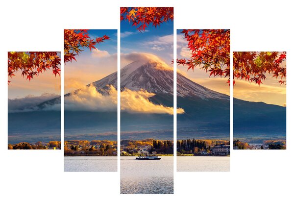 Kép - japán, Fuji hegy (150x105 cm)