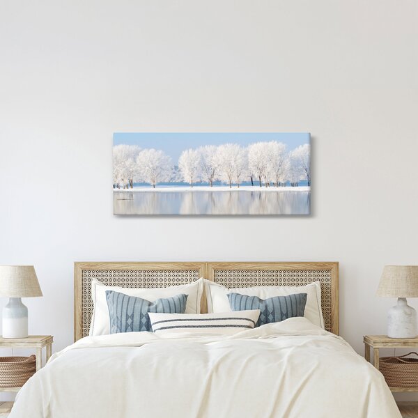 Egy kép egy téli tájról (120x50 cm)