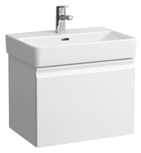 Fürdőszobaszekrény mosdó alá Laufen Laufen Pro Nordic 55x37,2x37,2 cm fehér lesk 8303.8.095.464.1