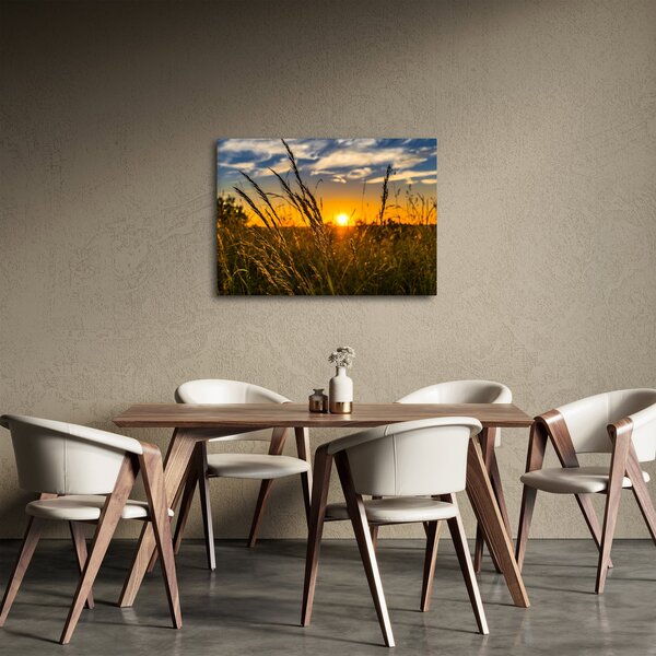 A mező naplementekor képe (70x50 cm)