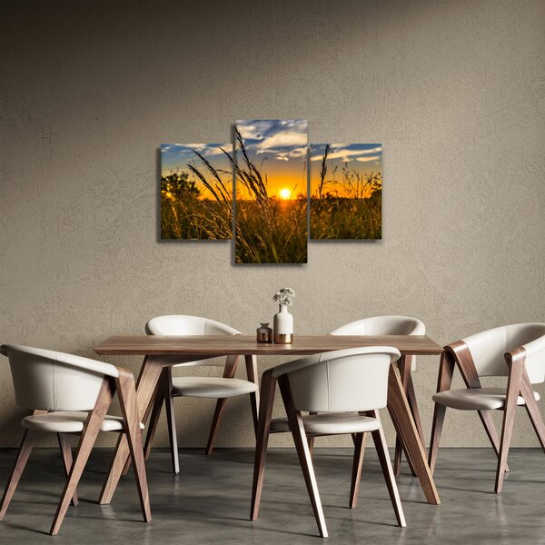 A mező naplementekor képe (90x60 cm)