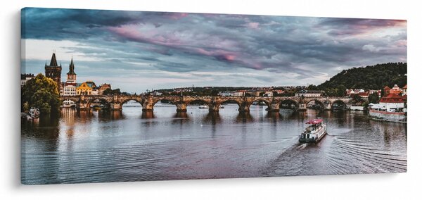 Vltava képe (120x50 cm)