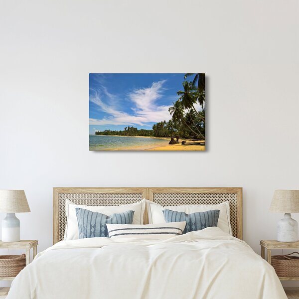 Kép a strandról (90x60 cm)