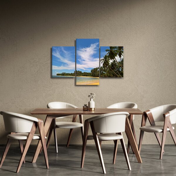 Kép a strandról (90x60 cm)