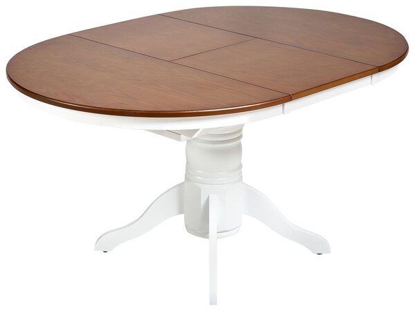 Kihúzható étkezőasztal AKRON Barna kőris 106/150 cm 106 cm Keményfa