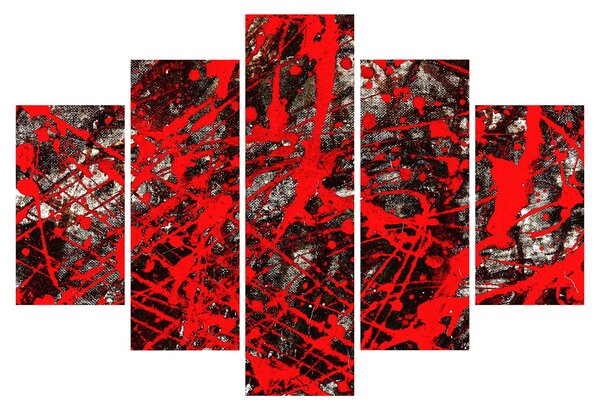 Kép - kifejező absztrakciók (150x105 cm)
