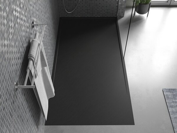 Mexen, Mexen Amon brodzik téglalap alakú SMC 160 x 70 cm, czarny - 4F707016