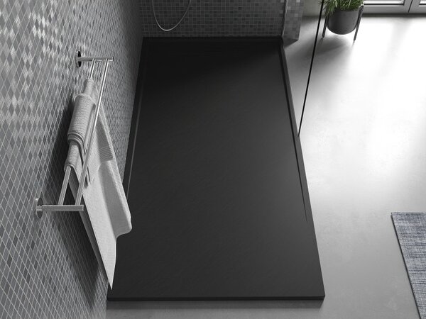 Mexen, Mexen Amon brodzik téglalap alakú SMC 160 x 70 cm, czarny - 4F707016