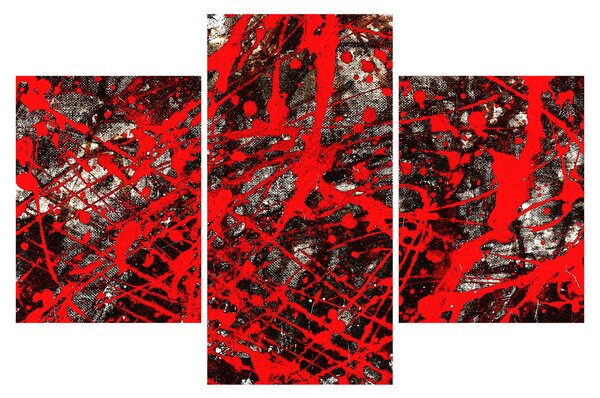 Kép - kifejező absztrakciók (90x60 cm)