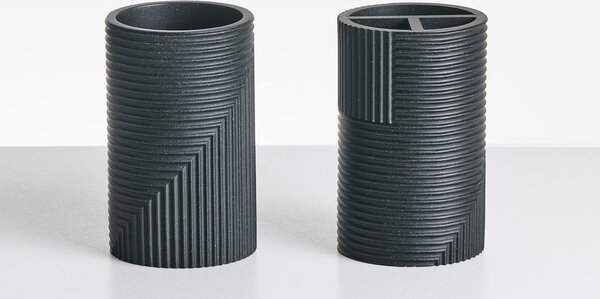 5 darabos fürdőszobai kiegészítő szett SEPAHUA Fekete