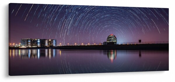 Egy éjszakai égbolt csillagokkal (120x50 cm)