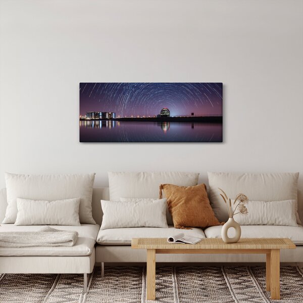 Egy éjszakai égbolt csillagokkal (120x50 cm)