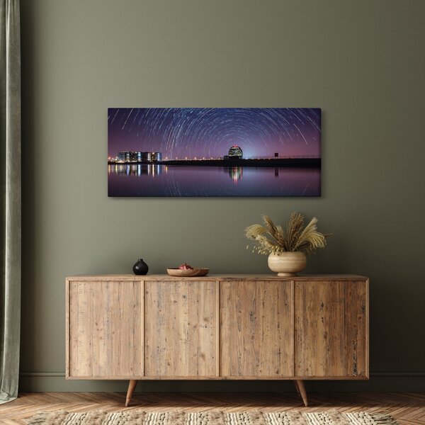 Egy éjszakai égbolt csillagokkal (120x50 cm)