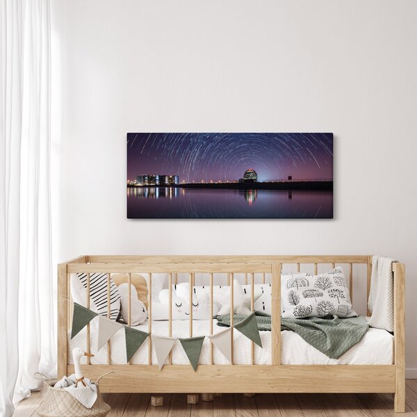 Egy éjszakai égbolt csillagokkal (120x50 cm)