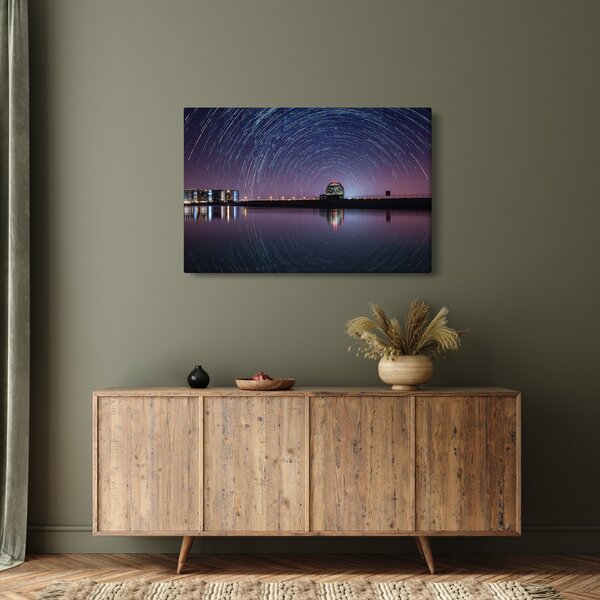 Egy éjszakai égbolt csillagokkal (90x60 cm)