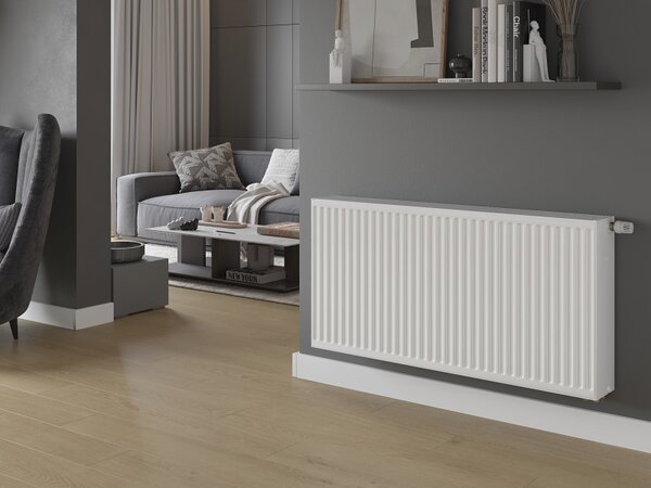Mexen CV33, acél panel radiátor 600 x 1000 mm, oldalsó és alsó 50 mm csatlakozás, 2335 W, fehér, W633-060-100-00