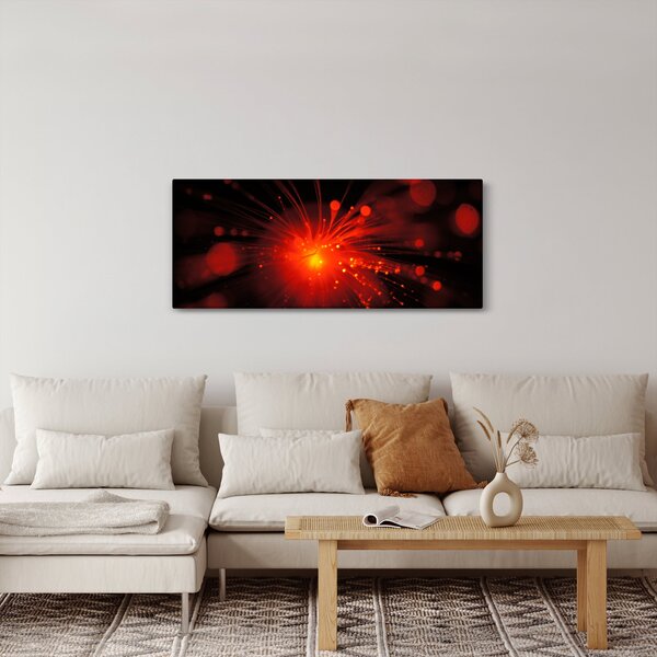 Egy szikrázó absztrakció képe (120x50 cm)