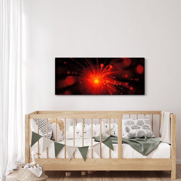 Egy szikrázó absztrakció képe (120x50 cm)