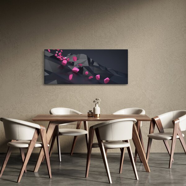A 3D absztrakció képe (120x50 cm)