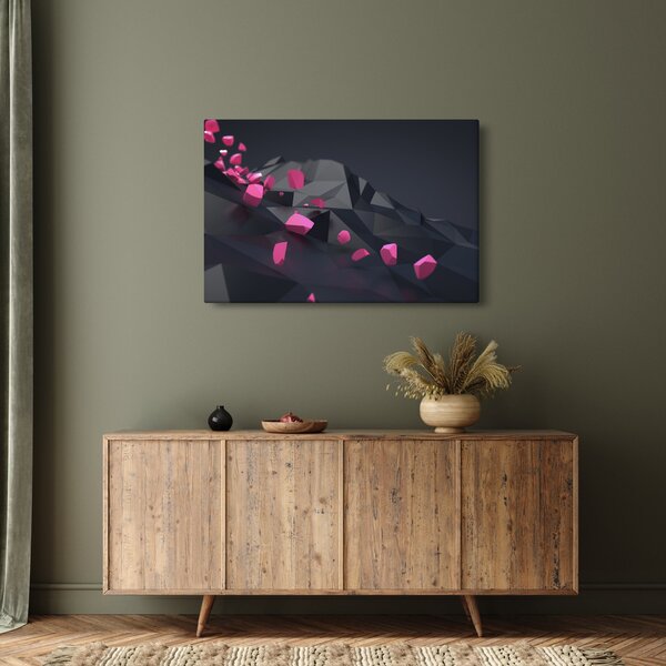 A 3D absztrakció képe (90x60 cm)