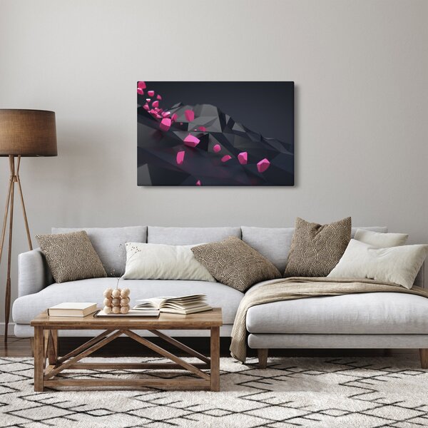 A 3D absztrakció képe (90x60 cm)
