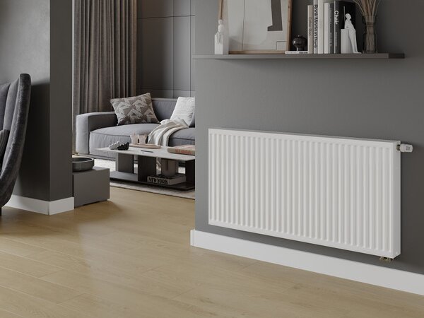 Mexen CV22, acél panel radiátor 300 x 600 mm, oldalsó és alsó 50 mm csatlakozás, 560 W, fehér, W622-030-060-00